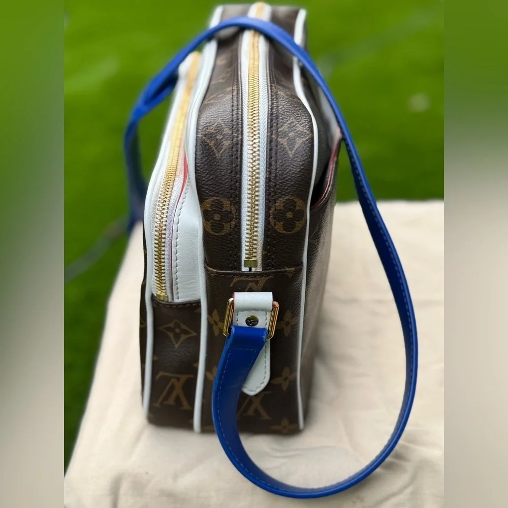 Louis Vuitton x NBA LV Bag Brown Nil Messenger Monogram Limited Edition!! - Picture 8 of 16